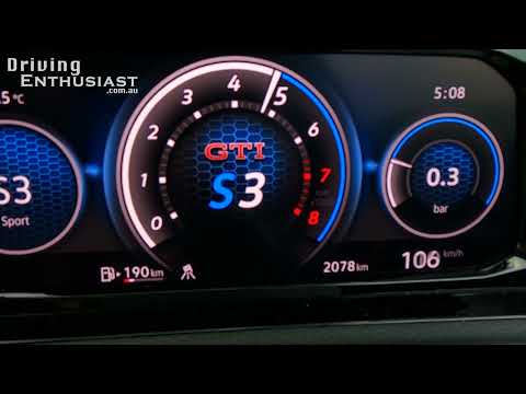 2023 Volkswagen Golf GTI 0-100km/h (launch control)