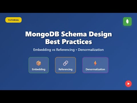 MongoDB Schema Design Best Practices for Beginners (2025)