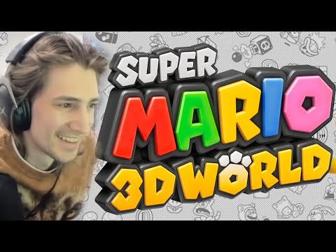 xQc Reacts to Super Mario 3D World (dunkview)