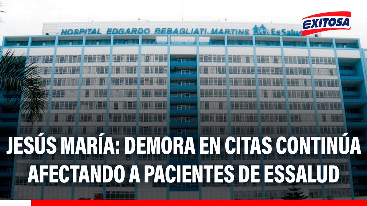 🔴🔵 Jesús María: Demora en citas continúa afectando a pacientes de EsSalud