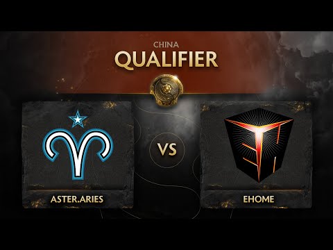 Aster.Aries vs EHOME Game 1 - TI10 CN Qualifiers: Upper Bracket R1 w/ Black^ & Bkop