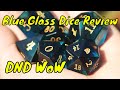 Blue Glass DND Dice Set For Bard Review DNDWoW Dice