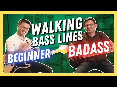 How To Take Your Walking Bass Lines From Beginner To Badass (With Jaz Moss) | FREE PDF