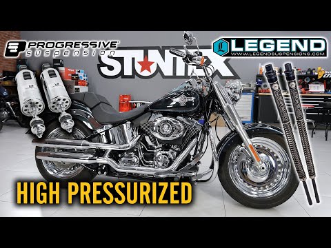 Harley Softail Suspensions Upgrade