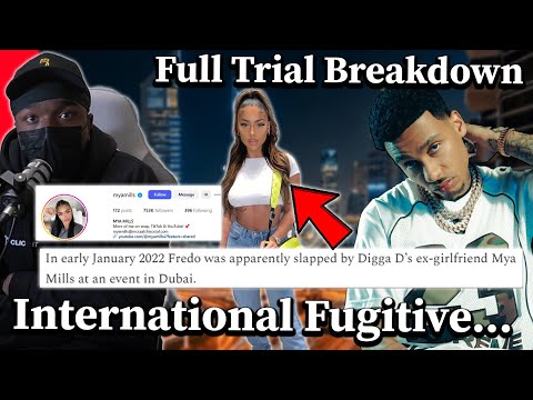 FREDO Slapped By Digga D's EX In DUBAI... The Judge Confirmed He's A Fugitive