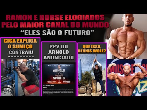 Ramon e Horse elogiados por grande canal gringo + Fabio Giga explica sumiço + Dennis Wolf