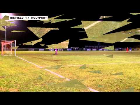 BINFIELD FC TV   BINFIELD 4 2 HOLYPORT   Uhlsport Hellenic Prem   15 03 06