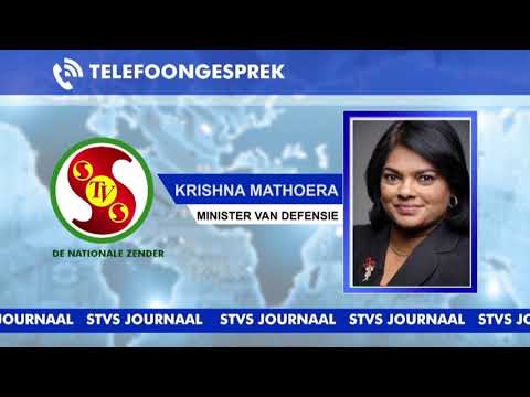 Minister Mathoera ingenomen met hulp uit Nederland STVS JOURNAAL 1 JUNI 2021