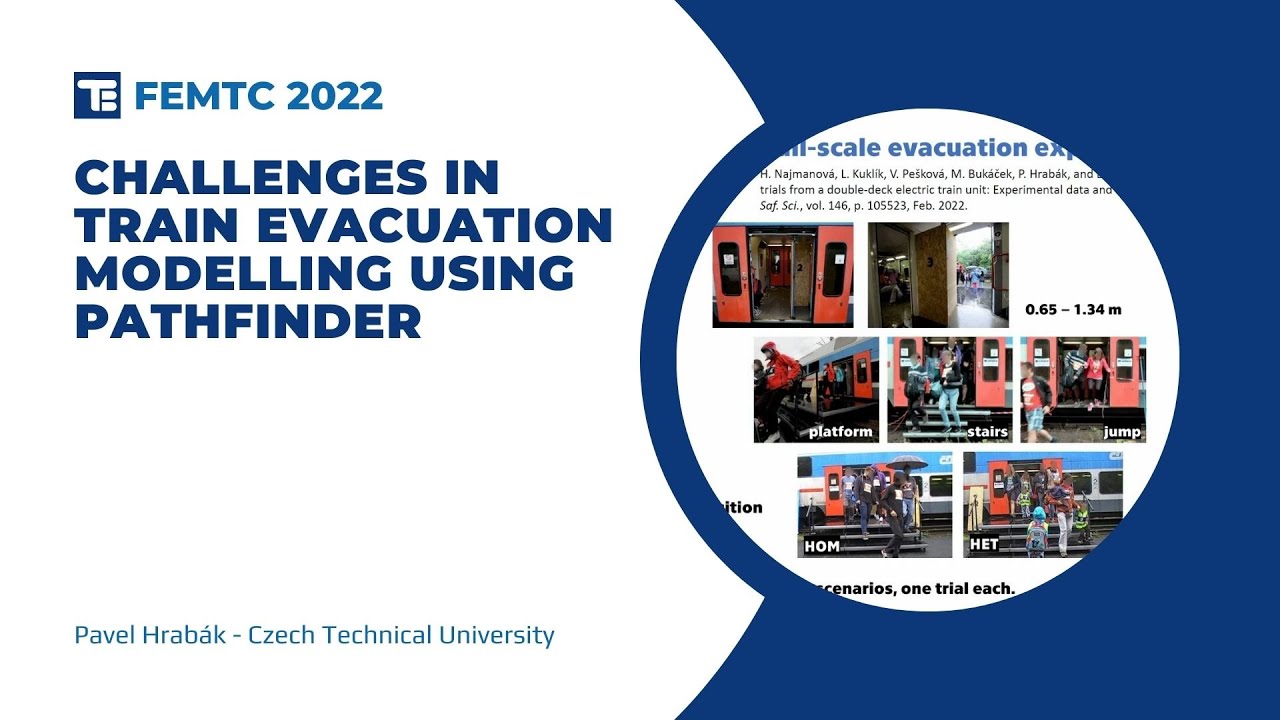Challenges In Train Evacuation Modelling Using Pathfinder