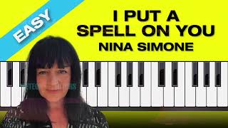 Learn to Play I Put a Spell On You Nina Simone Easy Piano Accompaniment