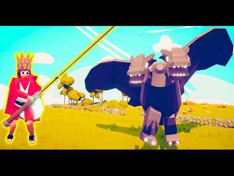 Halfling King vs Units (TABS Mod)