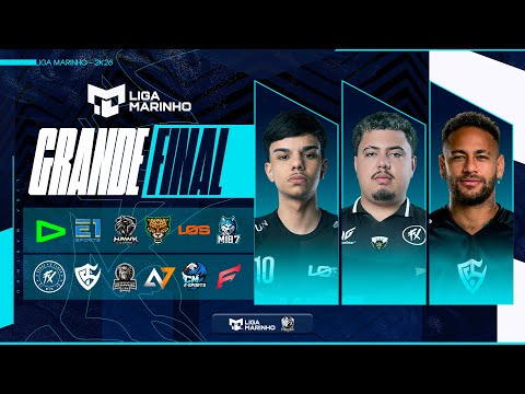 LIGA MARINHO | S3 - GRANDE FINAL |  FLUXO LOUD LOS TEAM SOLID E1 #FREEFIRE