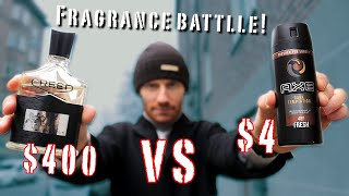Creed Aventus Vs Axe Body Spray | $400 vs $4 fragrance battle!