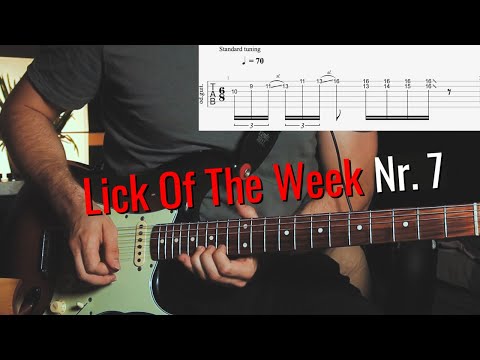 BB King Live In Stockholm, Sweden 1974 - ,,Lick Of The Week" Nr. 7 - With Tab