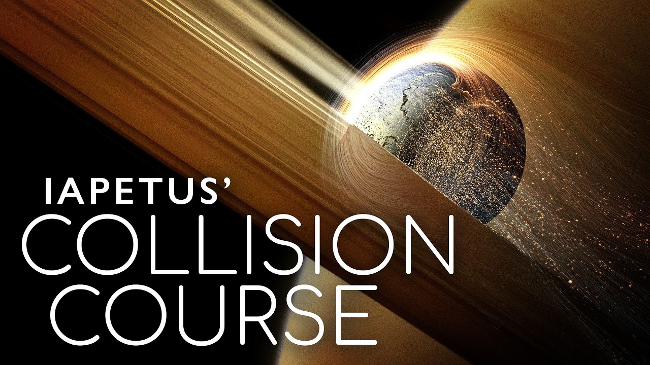 Iapetus Is Currently Smashing Into Saturn's Rings | Our Solar System's Moons