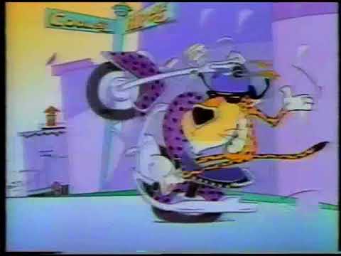 Cheetos Chester Cheetah commercial,  1990