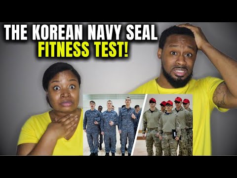 🇰🇷🇬🇧 British Students Take The Korean NAVY SEAL Fitness Test | The Demouchets REACT