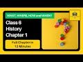 NCERT Class 6 History Chapter 1 What Where How And When