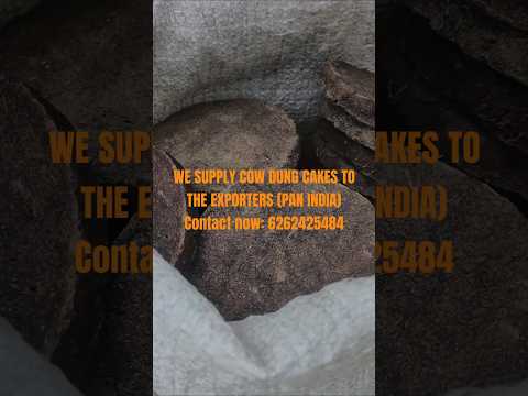 Best Cow Dung Cakes Bulk Supplier for export!
