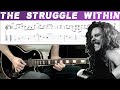 METALLICA - THE STRUGGLE WITHIN (Guitar cover with TAB | Lesson)