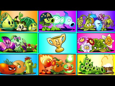 Tournament 8 New Best Team Plants - Who Will Win? - PvZ 2 Team Plants Battlez