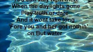 water - brad paisley lyrics