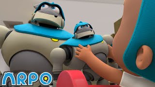 Robot Toy Tricks! | ARPO The Robot | Funny Kids Cartoons | Kids TV Full Episodes