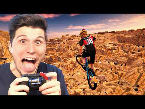 Die RIESIGSTE Fahrrad Simualtor Map der WELT