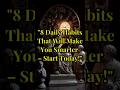 8 Daily Habits That Will Make You Smarter Start Today Stoicism Stoic Motivation Stoicmindset