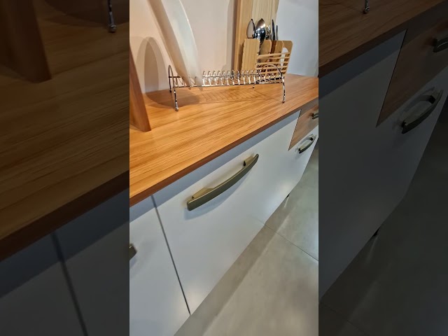 Cozinha Compacta Nina 6 Portas 1 Gaveta Cinamomo/Grafite - Fellicci