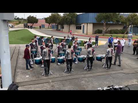Broken City Percussion 2019 - Battery Warm Ups - 3/10 SCPA Temescal Canyon