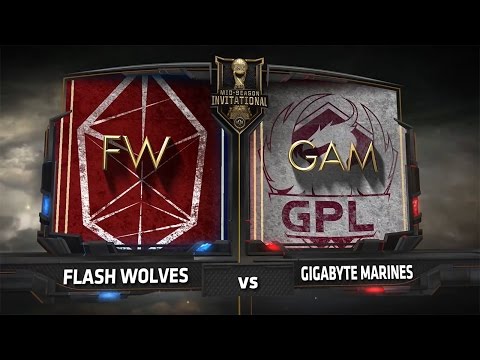 Highlights: Flash Wolves vs Gigabyte Marines - MSI 2017 Group Stage Day 5