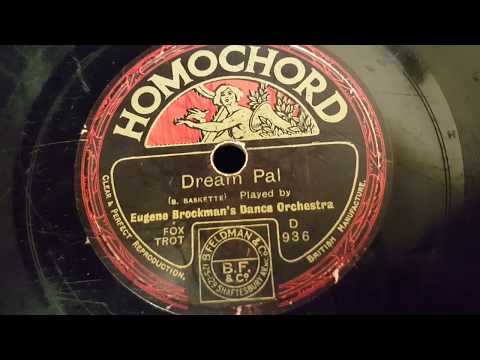 eugene brockman's dance orchestra   bert firman - dream pal - 78 rpm