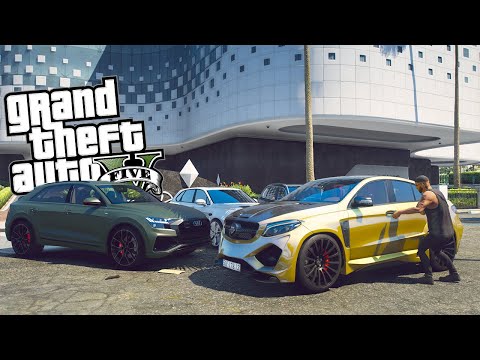 Rubo Auto di "Lusso" Con Franklin - (Mercedes,Audi,Bmw) - GTA 5 MOD VITA DA GANGSTER (6) #15