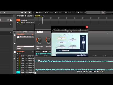 Maschine 2.3 Pitch Shift Entire Group BUG Work Around
