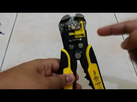 image-What do electricians use to strip wire?