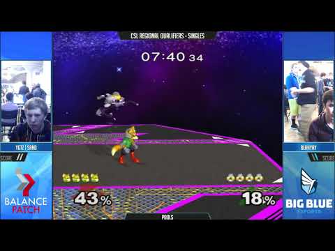 CSL NE Melee Finals 2018 - Sand (Fox) vs. Blahyay (Sheik) - SSBM Pools
