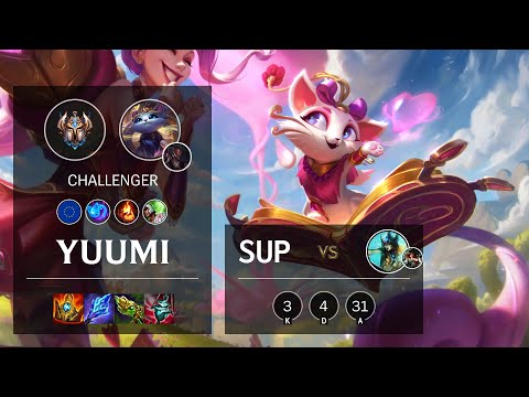 Yuumi Support vs Nami - EUW Challenger Patch 11.21