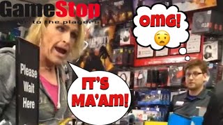 Alleged Transgender Woman threatens gamestop employee