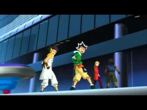 Beyblade Metal Masters - Gan Gan Galaxy, Team Wild Fang & Wang Hu Zhong vs Team Spiral Force