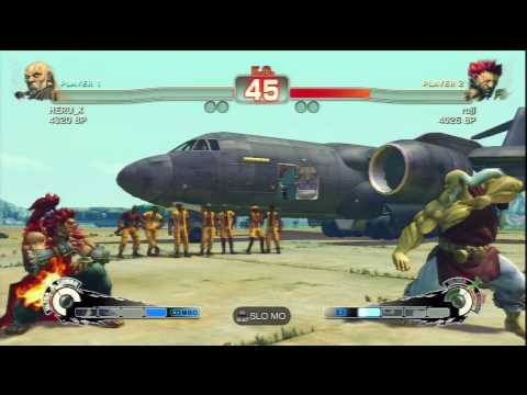 SSFIV Online #28: RAJMAN (Akuma) vs HERU_X (Gouken) TRUE-HD QUALITY