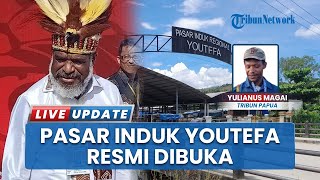 Pasar Induk Regional Youtefa Jayapura Kembali Dibuka, Abisai-Rustan Lakukan Peninjauan ke Lokasi