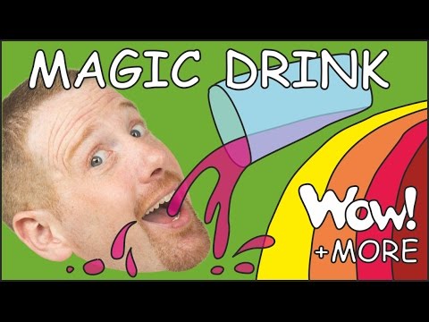 Magic English Drink for kids + MOREEnglish stories for childrenSteve and Maggie