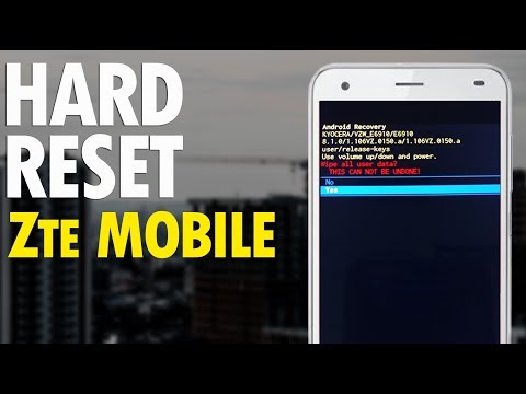 How to Reset ZTE Phone to Factory settings