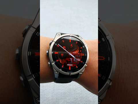 Garmin Fenix 8 AMOLED 47mm Sapphire Titanium. #garmin #fenix8