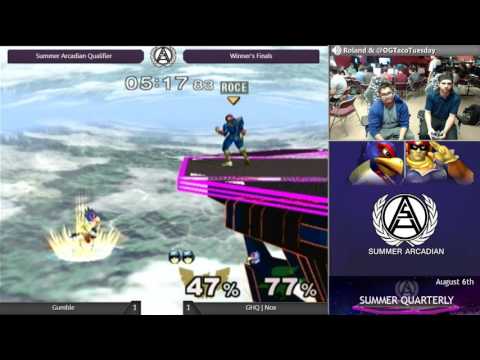 Gumble (Falcon) vs GHQ | Nox (Falcon) - ASH@WIT Melee Summer Arcadian Winner's Finals