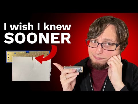 most harp players DON'T do this, but they should!