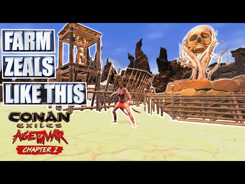 Best Way To Farm Zeal For Temples - Farm A Lot Of Avatars: Conan Exiles Age Of War Chapter 2 Tips