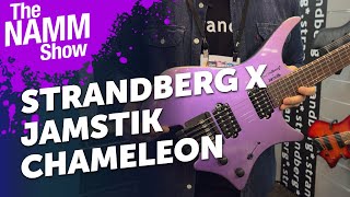 Video thumbnail for Strandberg x Jamstik Chameleon | First Look | NAMM 2026 by Guitar Bonedo