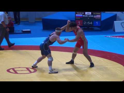 Jr World FS - Gogaev (RUS) dec Snyder (USA), 96 kg